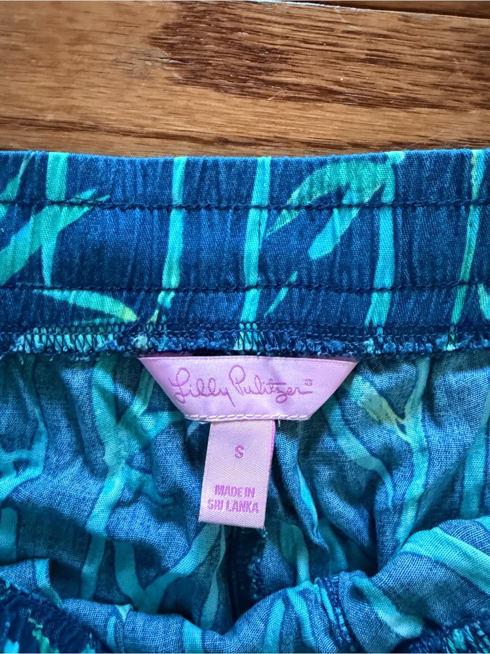 Lilly Pulitzer Piper Crop Pants Bamboo Print Crop Pants - Picture 4 of 8